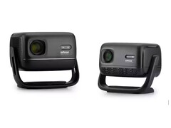 The InFocus Quantum LED Pinnacle series with Google TV OS are compact 1080p projectors for streaming media. (Image source: Infocus)
