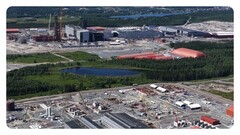 Stegra factory in Boden, Sweden