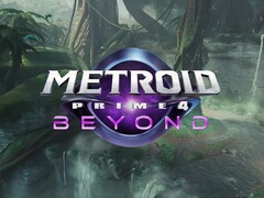 Metroid Prime 4: Beyond environments with logo (Image source: screenshot, Nintendo of America YouTube with edits)