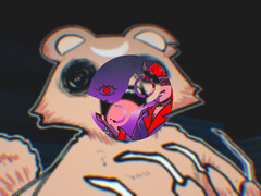 Not all of the newly spotted free games have good player ratings. Pictured: edited screenshots from KUMASAMA and Party Party Anxiety! with Steam logo. (Image source: Steam) 