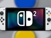 The first physical detail about the Nintendo Switch 2/Switch successor has been put forward in a colorful theory. (Image source: GameXplain/Nintendo - edited)