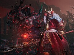 A monster and samurai in Nioh 3. 