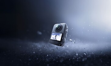 The DJI Osmo 360 has a 2-inch touchscreen (Image source: DJI)