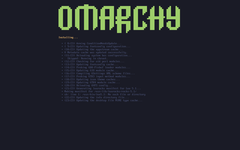 Omarchy 3.7.0 Linux for gamers now available