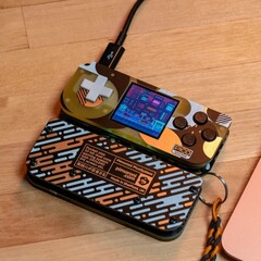 The PicoSystem is a handheld games console based around the RP2040 microcontroller. (Image source: Pimoroni)