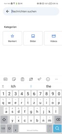 Honor 50 - OnScreen keyboard