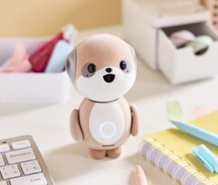 Sharp&#039;s new AI assistant is integrated into a meerkat robot (Image source: Sharp)