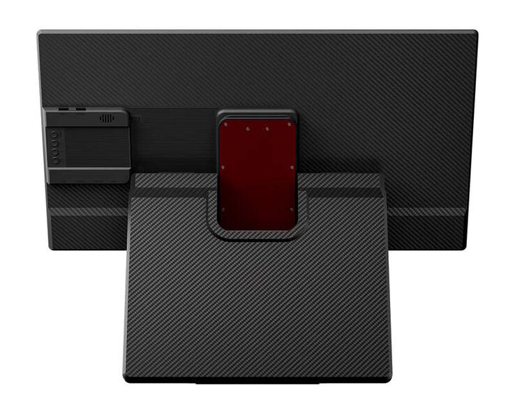 The stand of this portable monitor can be pivoted (Image source: Blackview)