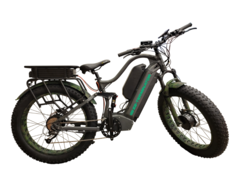 The UltraTRX 2022 E2-Terminator e-bike has a top speed of 40 mph (~64 kph). (Image source: UltraTRX)