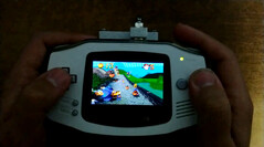 You do not need to modify a Game Boy Advance to run PlayStation games. (Image source: Rodrigo Alfonso)
