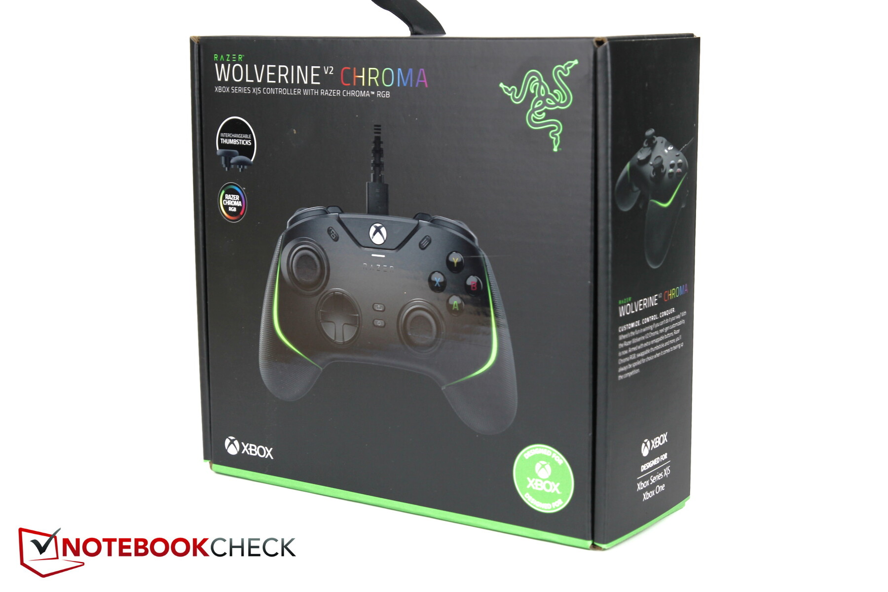 Razer Wolverine V2 hands-on: - buttons NotebookCheck.net mechanical Reviews Extravagant Chroma with gamepad