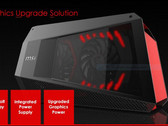 MSI looks to compete with Razer's Core and the Alienware Graphics Amplifier with GUS, an e-GPU. (Source: MSI)