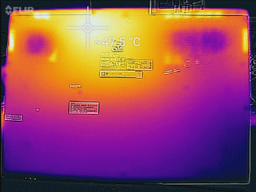 Heat map (underside, Witcher 3)
