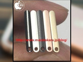 Five Sim-Trays show the available color options for the next iPhone.