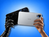 iQOO Pad Ultra with the grip case