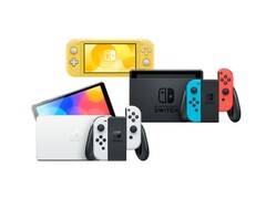 Nintendo Switch family of products includes the original Switch, Switch OLED, and Switch Lite. (Image source: Nintendo)