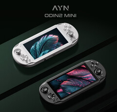 The Odin2 Mini is actively cooled and runs Android 13. (Image source: AYN Technologies)