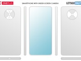 The "OnePlus hidden camera phone patent" image. (Source: LetsGoDigital)