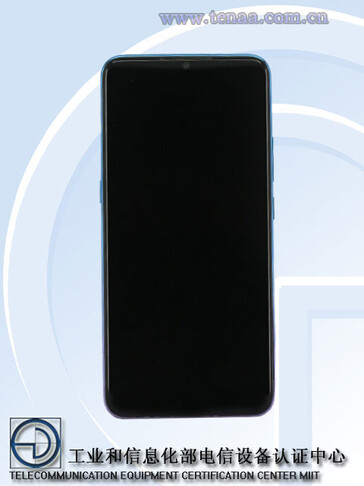 The new iQOO phone on TENAA. (Source: TENAA)