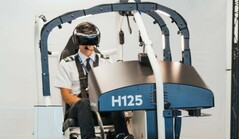 Loft Dynamics H125 becomes first-ever VR flight simulator to receive FAA qualification for use in helicopter pilot training and certification. (Image source: Loft Dynamics)