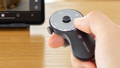 Sanwa Supply unveils MA-BTRING5BK wireless finger mouse with crown scroll wheel. (Image source: Sanwa Supply)