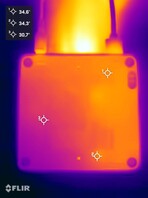 Asus NUC 14 Pro stress test (underside)