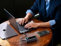 Anker’s Prime Power Bank (20K, 220W) (pictured) is now available in the US. (Image source: Anker, edited)