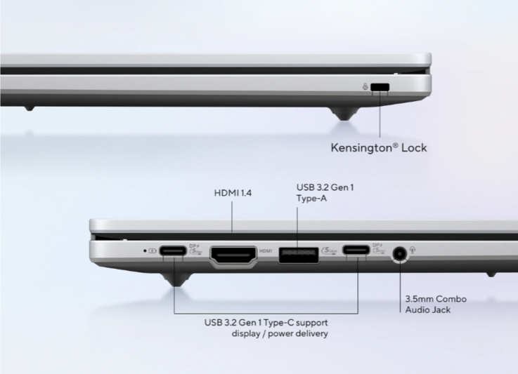Asus Chromebook CX15 ports