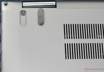 Additional screws are hidden under the back rubber feet