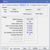 CPU-Z Memory