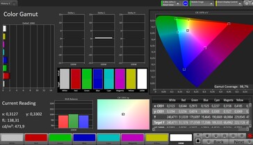 CalMAN sRGB Color Space