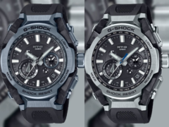 The Casio MTG-B4000-2A on the left, and the MTG-B4000-1A on the right. (Image source: @geesgshock on Instagram)