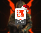 Ghostrunner 2 will remain free to claim on Epic Games Store for 24 hours (Image source: Epic Games Store and FreePik - edited)