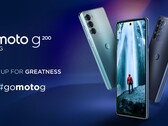 The Moto G200 will be available in two colours with metallic finishes. (Image source: Motorola)