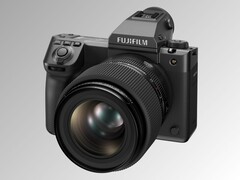 The newly launched GFX100 II and GF 55 mm f/1.7 lens (Image Source: Fujifilm)