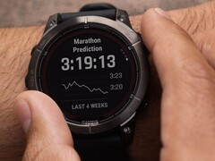 Garmin's Fenix 7 (pictured) and related smartwatches are receiving beta update version 25.11. (Image source: Garmin)