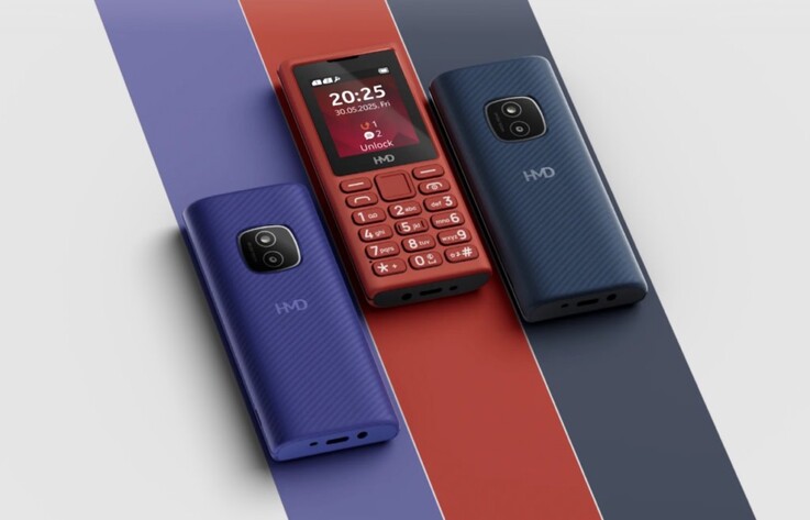 The HMD 102 4G Pro features a redesigned look with a square camera module.