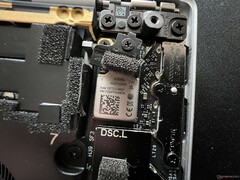 Soldered-on WLAN module