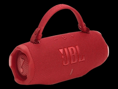 With the strap attached, the JBL Charge 6 cosplays as a fashionable purse. (Image source: JBL)