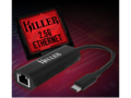 Killer's new Ethernet dongle. (Source: Rivet Networks)