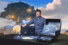 MSI introduces the new Raider 18 HX laptop, along with several others at CES 2025 (Image source: MSI)