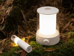 The Xiaomi Mijia Split Camping Light is crowdfunding in China. (Image source: Xiaomi)