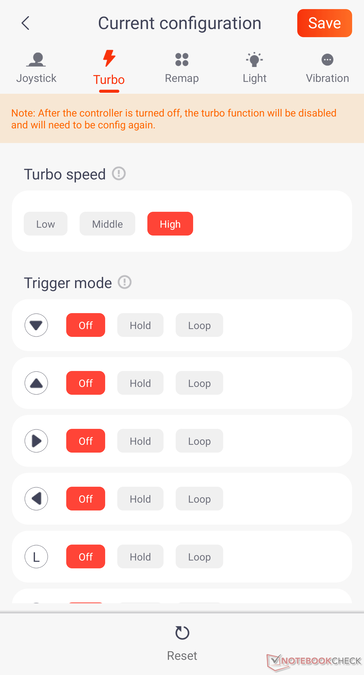 To set up the shortcut keys, you’ll need the Mobapad app.