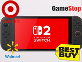 Retailer websites have been in chaos since midnight EST (Image Source: Nintendo, Various other retailers - see Sources)