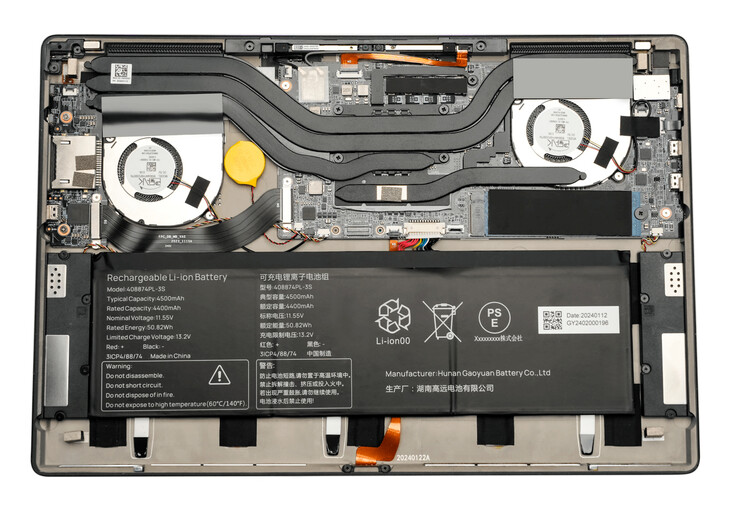 The Minisvorum V3's innards (source: Minisforum)