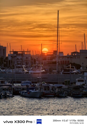 Vivo X300 Pro with teleconverter default setting.