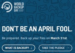Today is World Backup Day, so you might want to ensure your essential digital assets are safe (Source: World Backup Day)