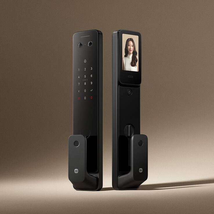 The Xiaomi Smart Door Lock 2 Large Screen Cat Eye Edition. (Image source: Xiaomi)