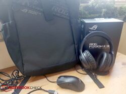 Bag, mouse and headset