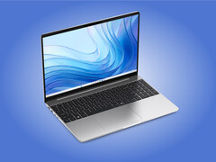 The Dell 15 features a mylar touchpad and a plastic resin housing.